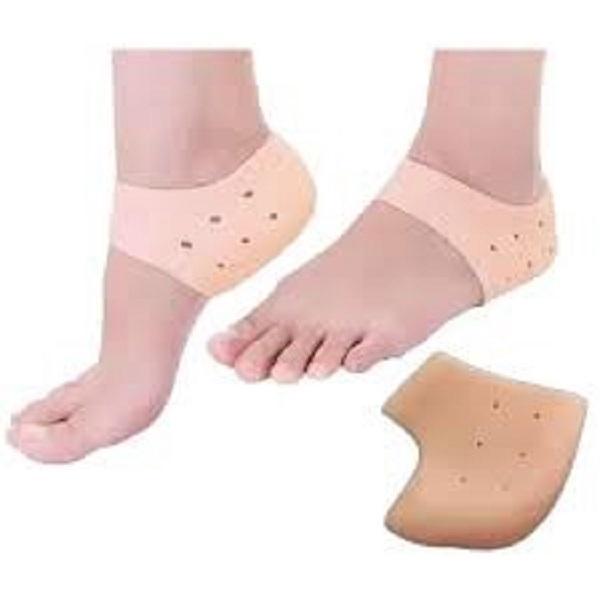Unisex Silicone Heel Pads - No Show Length for Easy Wear And Comfort